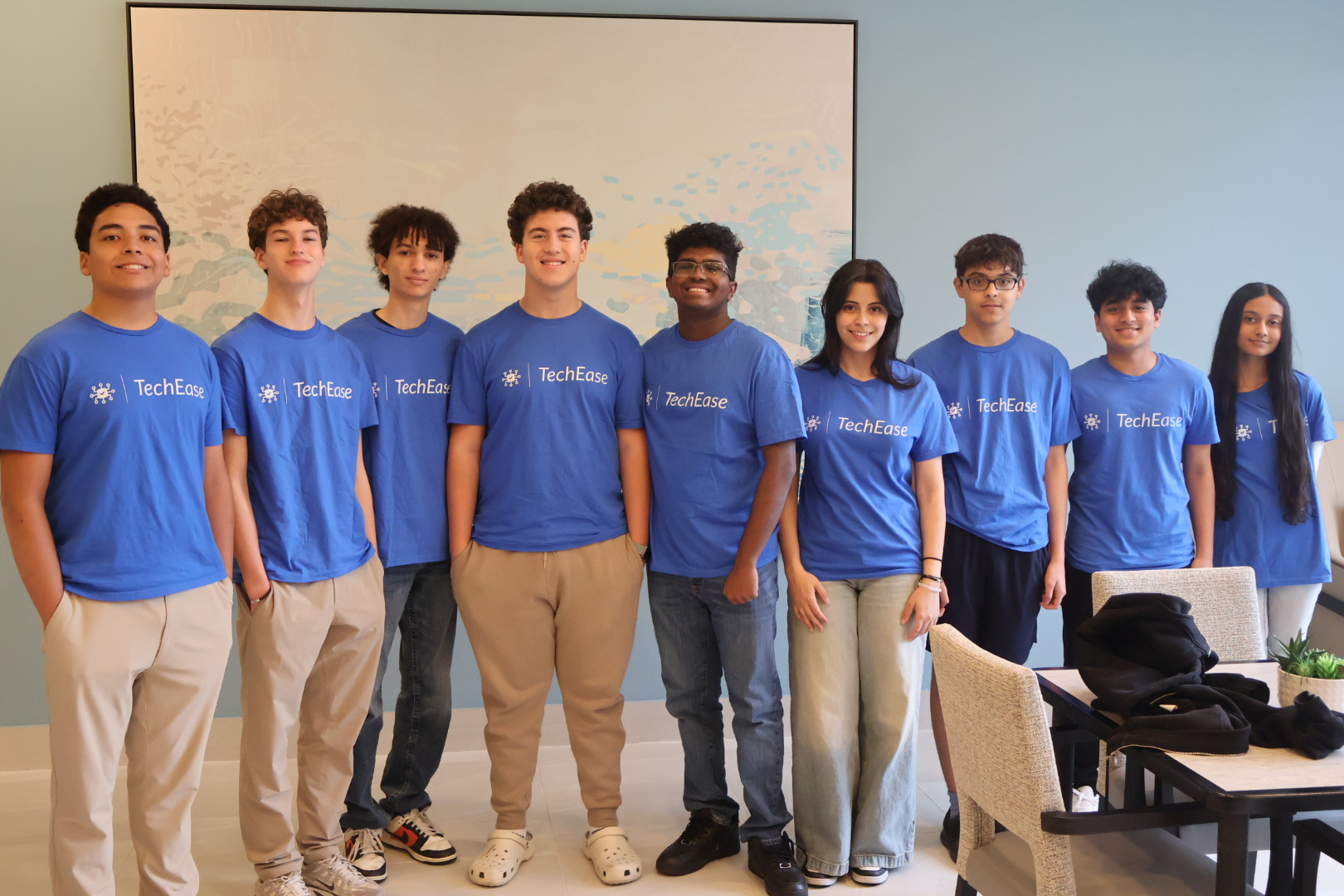 TechEase volunteer team